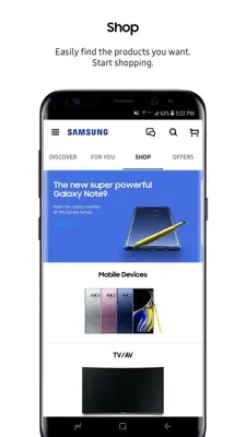 Samsung Shop android App screenshot 4